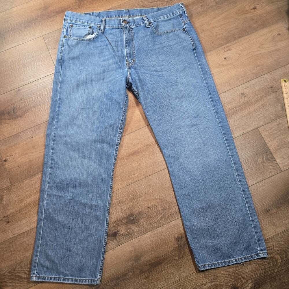 Vintage Levis 569 Jeans Mens 38x30 Baggy Loose Wide Leg Blue Y2K Skater Street